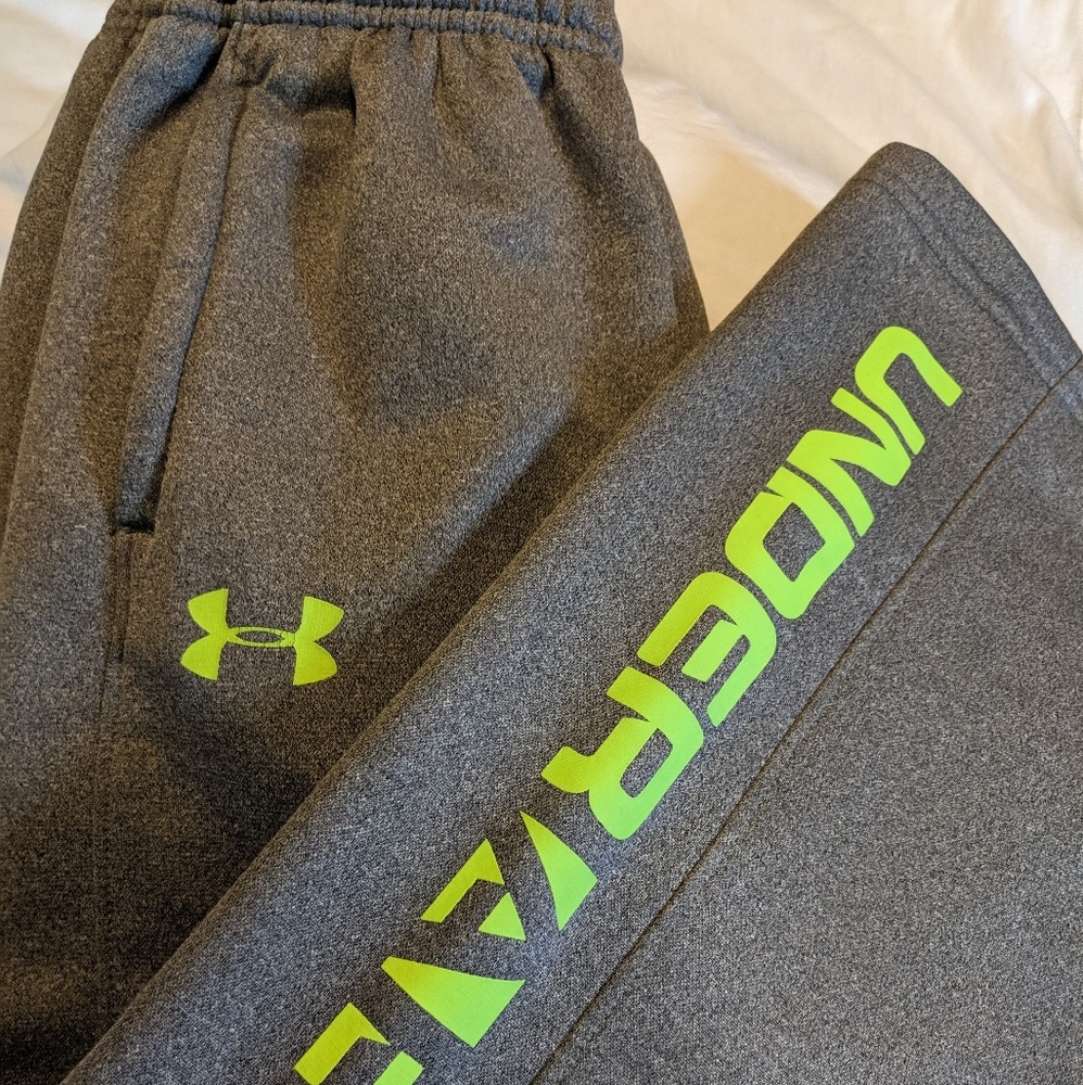 Under Armour Boys Fleeced-Lined pants